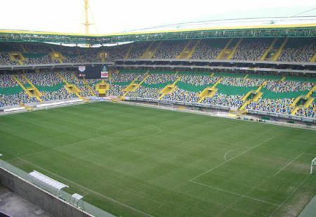 A l'interieure du stade